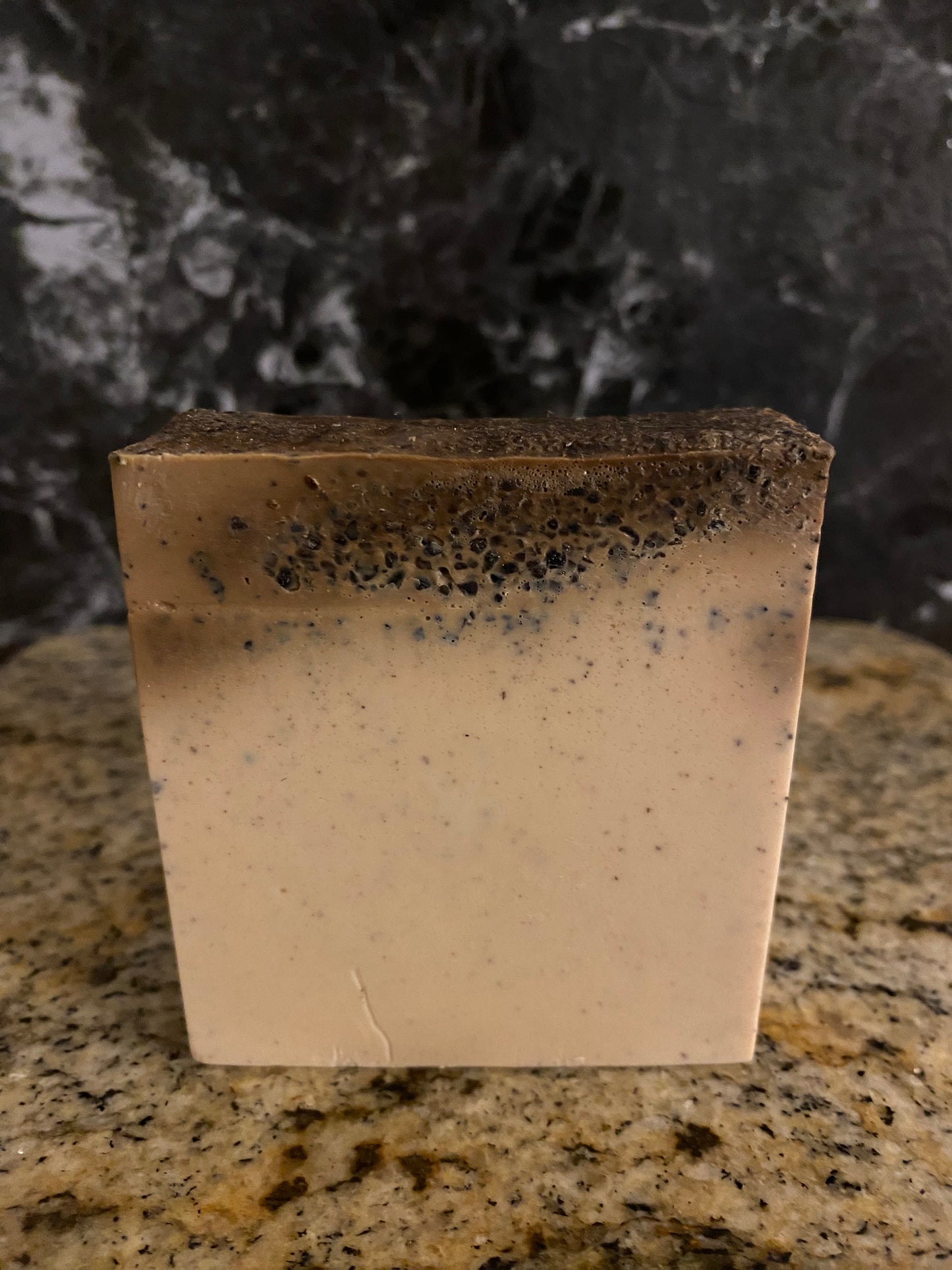 Coffee scrub soap